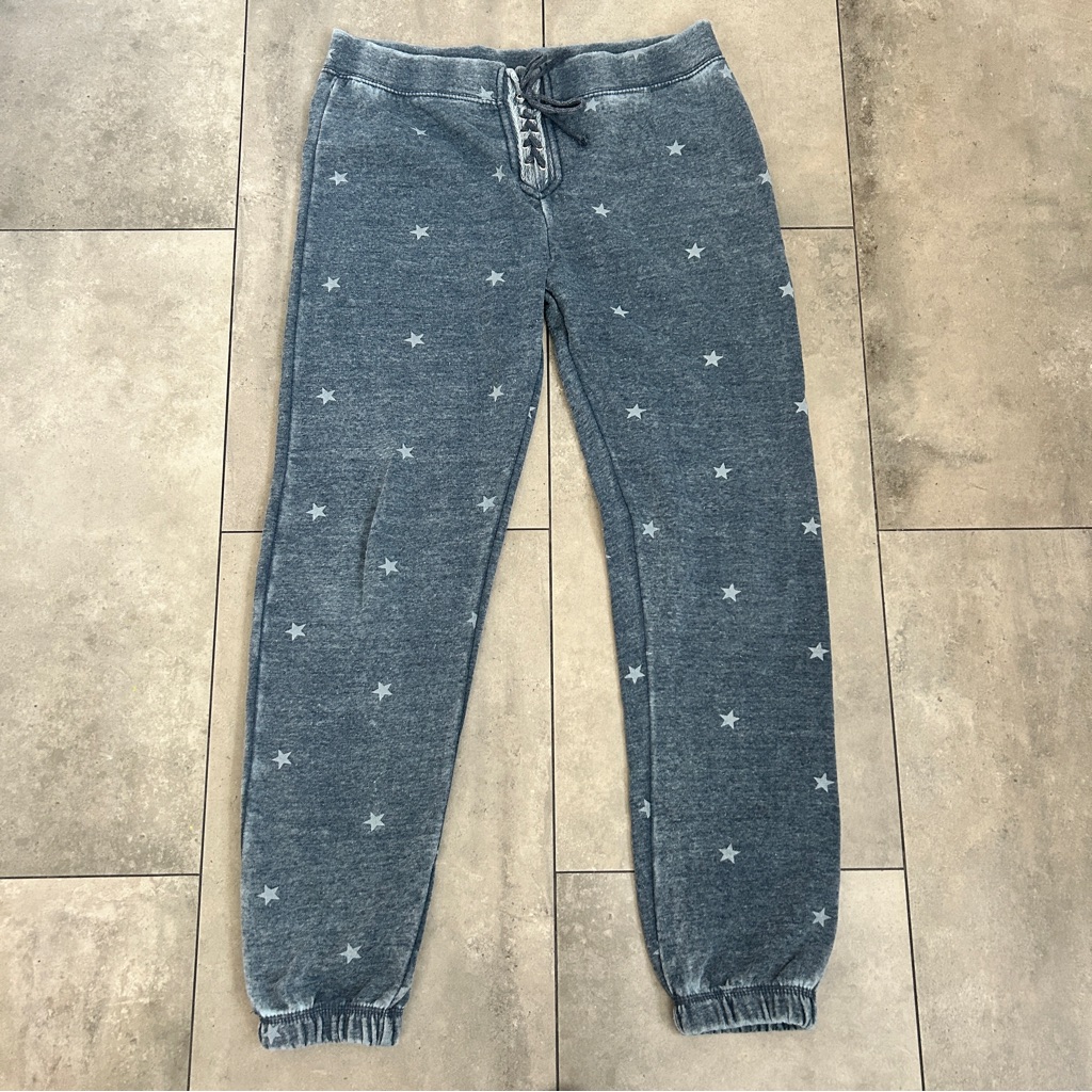 Vintage Havana Blue Star Jogger Lounge Pants M